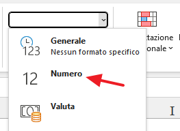 formato numero