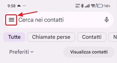 Sbloccare un numero