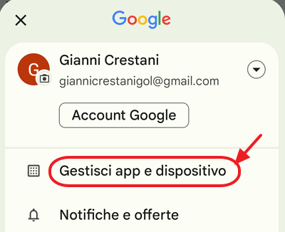 le mie app e i miei giochi