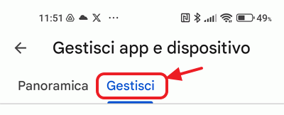 menu gestisci