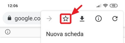 tasto aggiungi ai preferiti