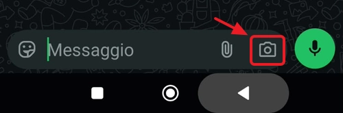 scatta e invia foto