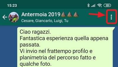 pulsante tre puntini