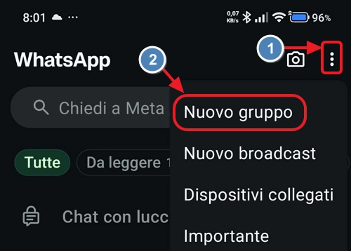 nuovo gruppo