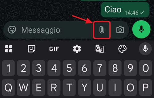 menu graffetta WhatsApp