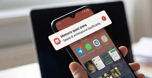 Notifica Memoria quasi piena su Android