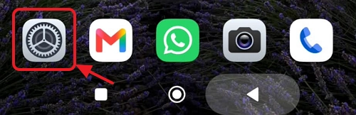 Icona delle Impostazioni di Android