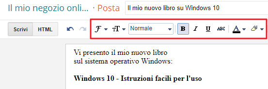nuovo post composto