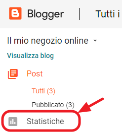 scheda statistiche