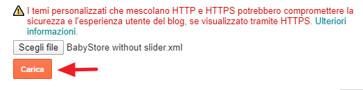 carica tema