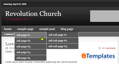 template revolution church