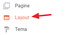 scheda layout