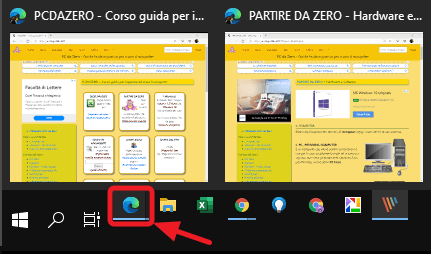 due finestre dello stesso programma