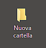nuova cartella creata