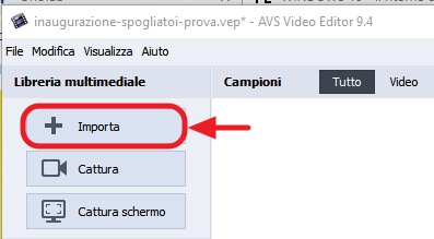 importa video
