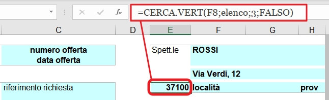 funzione cerca.vert copiata e modificata