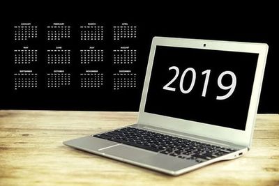 calendario anno 2019