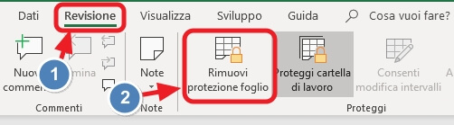rimuovere protezione del foglio