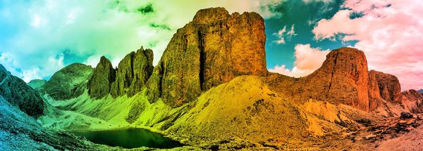 dolomiti colorate