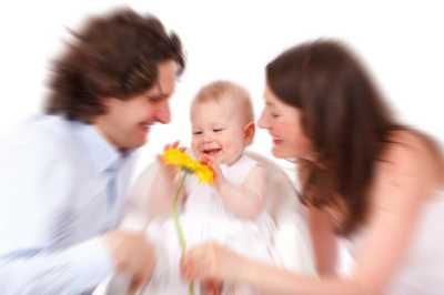 coppia con bambino