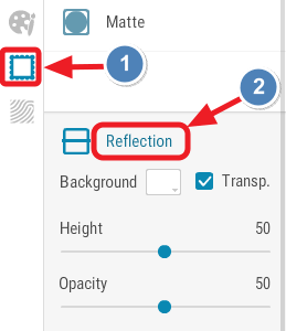 effetto riflesso