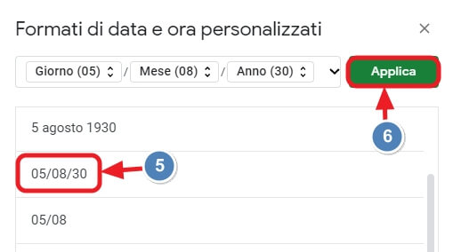 formato data giorno mese e anno