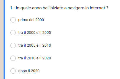 risposta a scelta multipla