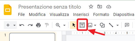 inserire una casella di testo