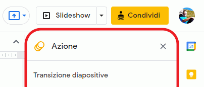 colonna azione
