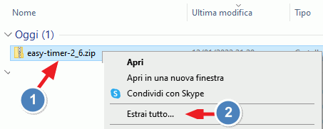 estrai tutto