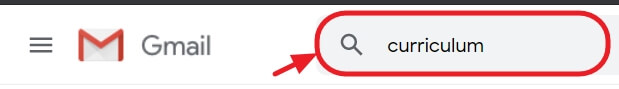 cerca in gmail