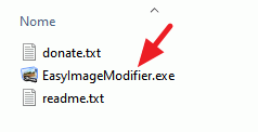clic sul file exe di avvio