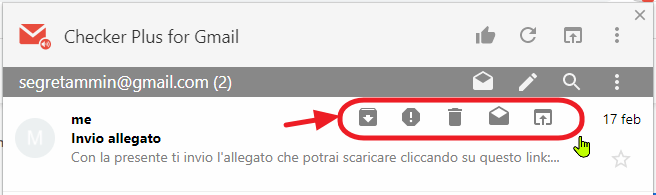 gestire i messaggi