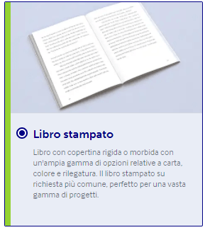 libro stampato