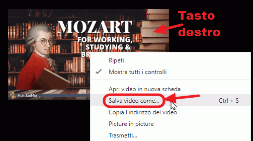 salva video