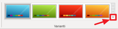accesso ad altre varianti