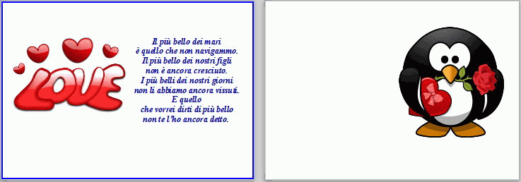 biglietto di auguri per san valentino