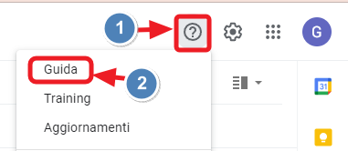 accedere alla guida gmail