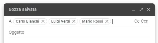 messaggio di gruppo