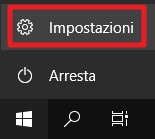 Windows 10 - Impostazioni dal menu Start