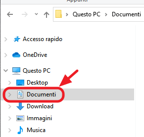 cartella documenti