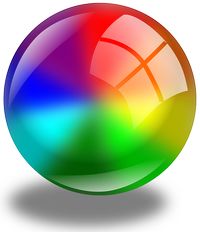 sfera colorata