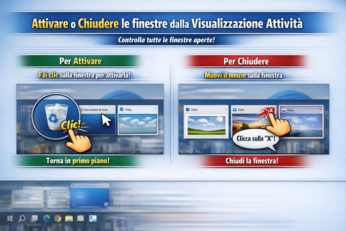 Gestire le attività e le finestre in Windows 11