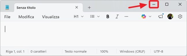 Riduci a icona